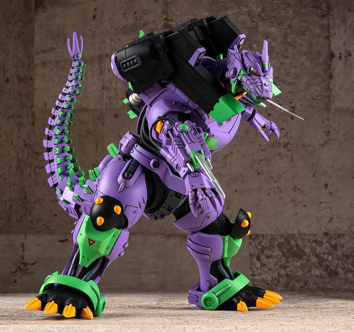 Godzilla VS Evangelion Mechagodzilla (Type-3 Kiryu Eva Unit-01 Color Ver.)