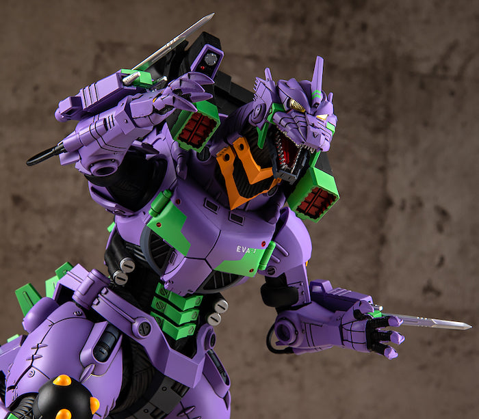 Godzilla VS Evangelion Mechagodzilla (Type-3 Kiryu Eva Unit-01 Color Ver.)