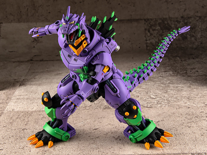 Godzilla VS Evangelion Mechagodzilla (Type-3 Kiryu Eva Unit-01 Color Ver.)