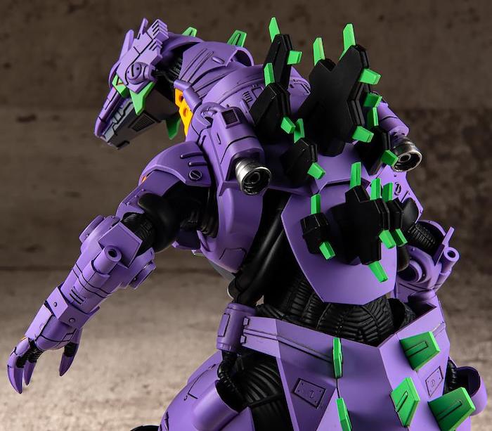 Godzilla VS Evangelion Mechagodzilla (Type-3 Kiryu Eva Unit-01 Color Ver.)