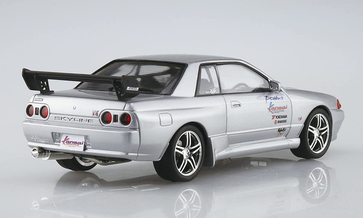 Aoshima HKS Kansai BNR32 Nissan Skyline GT-R '90 1/24