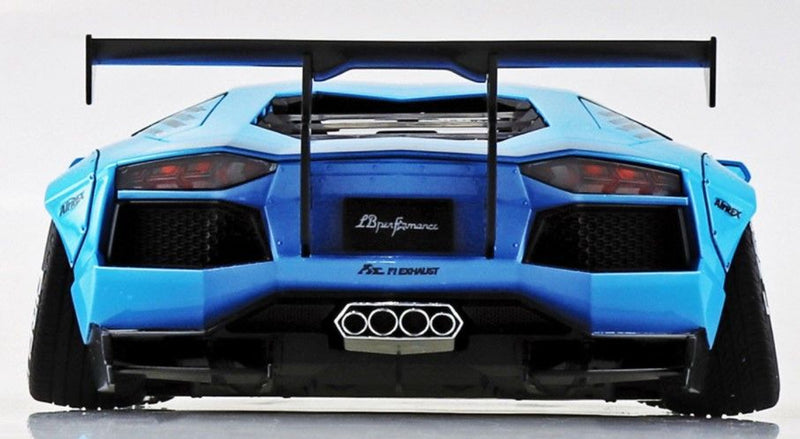 17 LBWK Liberty Walk Lamborghini Aventador Ver. 1 1/24
