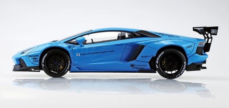 17 LBWK Liberty Walk Lamborghini Aventador Ver. 1 1/24