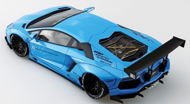17 LBWK Liberty Walk Lamborghini Aventador Ver. 1 1/24