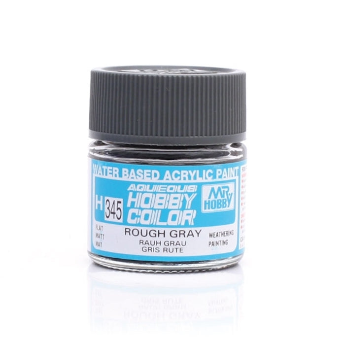 Aqueous - H345 Rough Grey Surface Flat