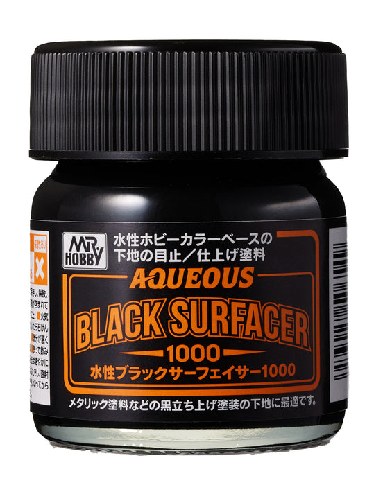 Aqueous Surfacer Black 1000 Jar Type HSF03