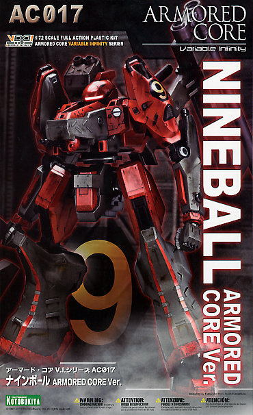 V.I.Series - AC017 Nineball Armored Core Ver. - Armored Core 1/72