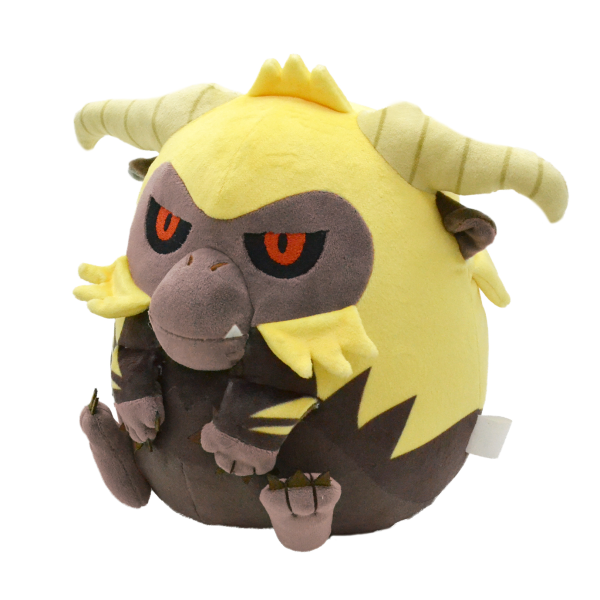 Fluffy Eggshaped Plush - Furious Rajang - Monster Hunter