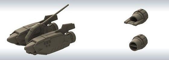 Builders Parts - 1/144 MS Marine 01 (Mechanic Color)