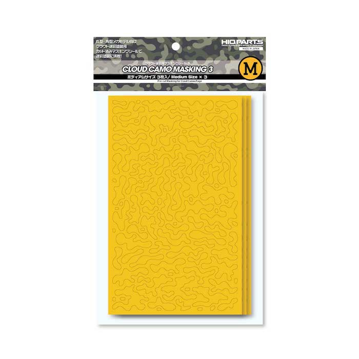 CCMS3 Pre-cut Cloud Camouflage Masking (3pcs) M