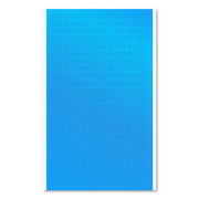 Circle Metallic Sticker (Blue) 1pc