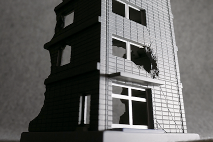 DCM02 Destroyed Building A 1/144