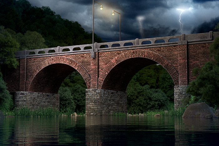 Decayed Bridge DCM13 Decayed Bridge 1/144 — Panda Hobby