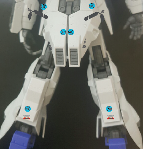 DD HG Moon Water Decal