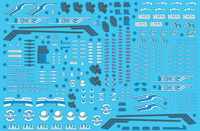 DD MG Aegis Water Decal