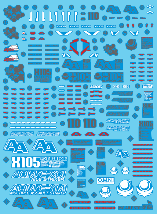 DD MG Aile Strike Ver. Rm Water Decal