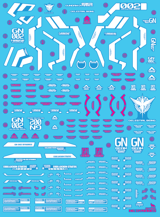 DD MG Dynames Trans-Am Water Decal