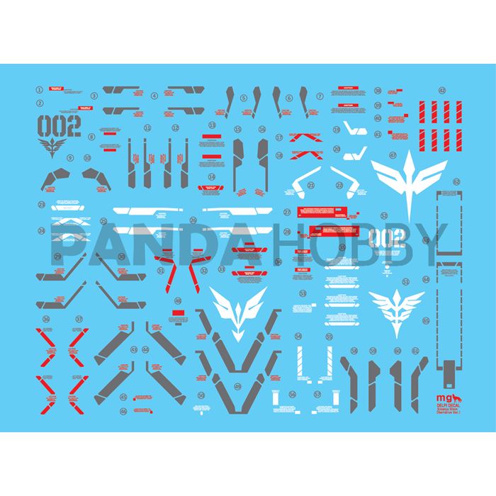 Delpi Decal MG Sinanju Stein [ Ver.NT ] Water Decal 