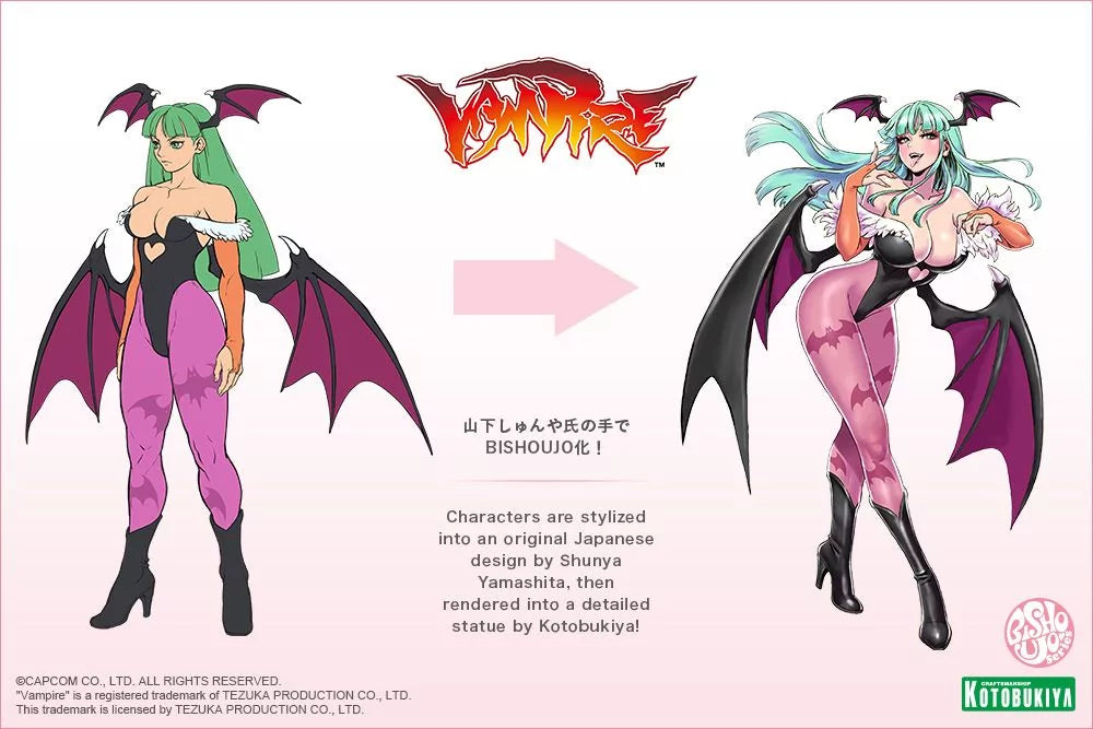 Darkstalkers - Morrigan Bishoujo Statue 1/7