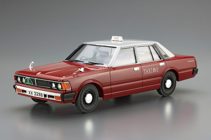 Datsun 220C '79 Hong Kong Taxi 1/24