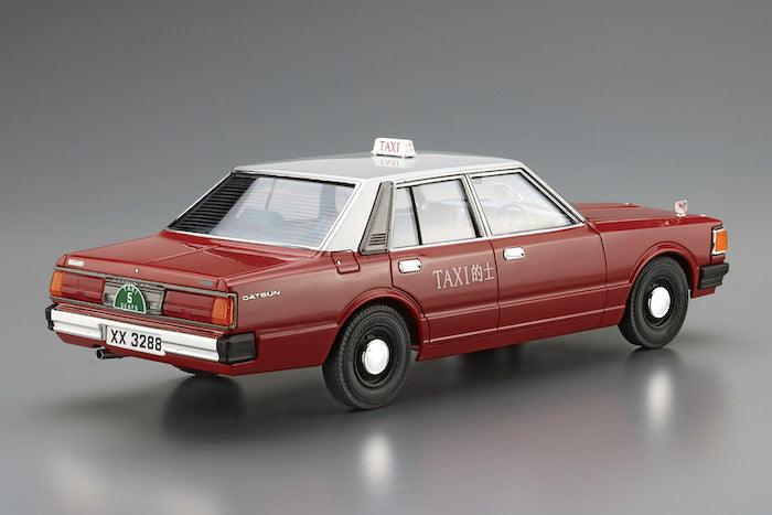 Datsun 220C '79 Hong Kong Taxi 1/24