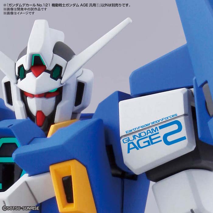 Decal 121 - Mobile Suit Gundam AGE General Purpose 1