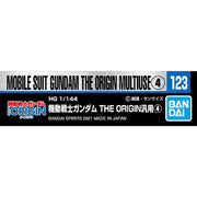 Decal 123 - Mobile Suit Gundam The Origin General Purpose 4