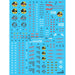 Delpi Decal MG Red Frame (Manual) Water Decal