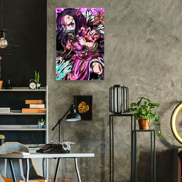 Demon Girl - Acrylic Wall Art