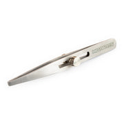 Devel Lock Tweezers Flat Head