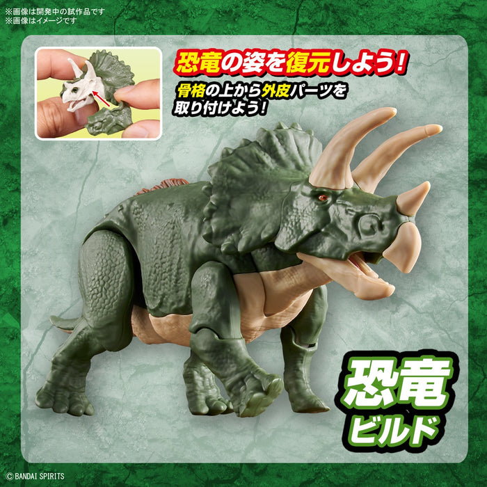 Dinosaur Plastic Model Kit Plannosaurus Triceratops