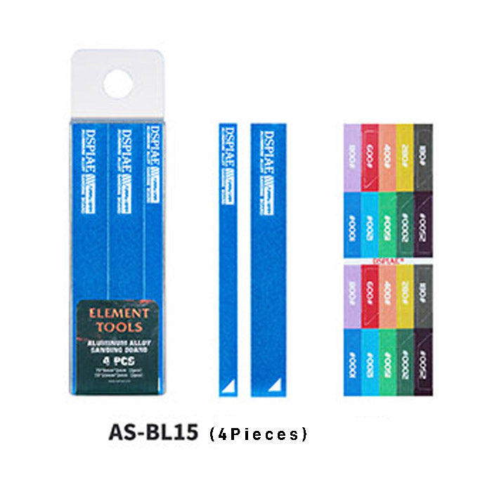 Dspiae AS-BL15 Aluminum Alloy Sanding Board (Blue)