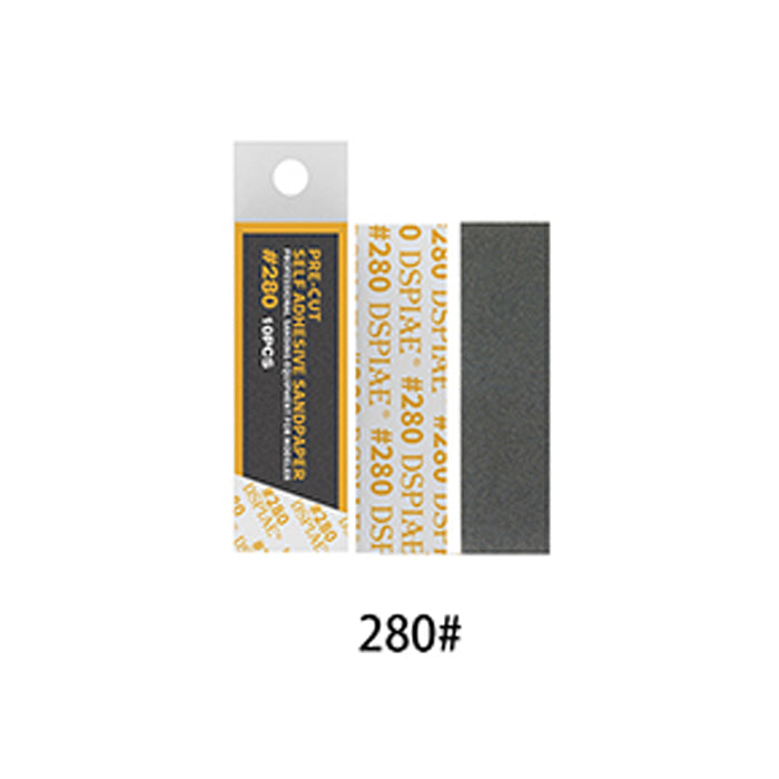 Dspiae MSP-280 Pre-Cut Self Adhesive Sandpaper #280