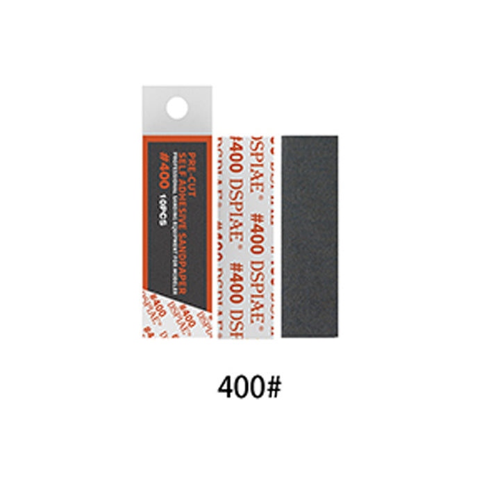 Dspiae MSP-400 Pre-Cut Self Adhesive Sandpaper #400