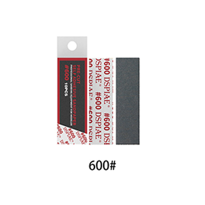Dspiae MSP-600 Pre-Cut Self Adhesive Sandpaper #600