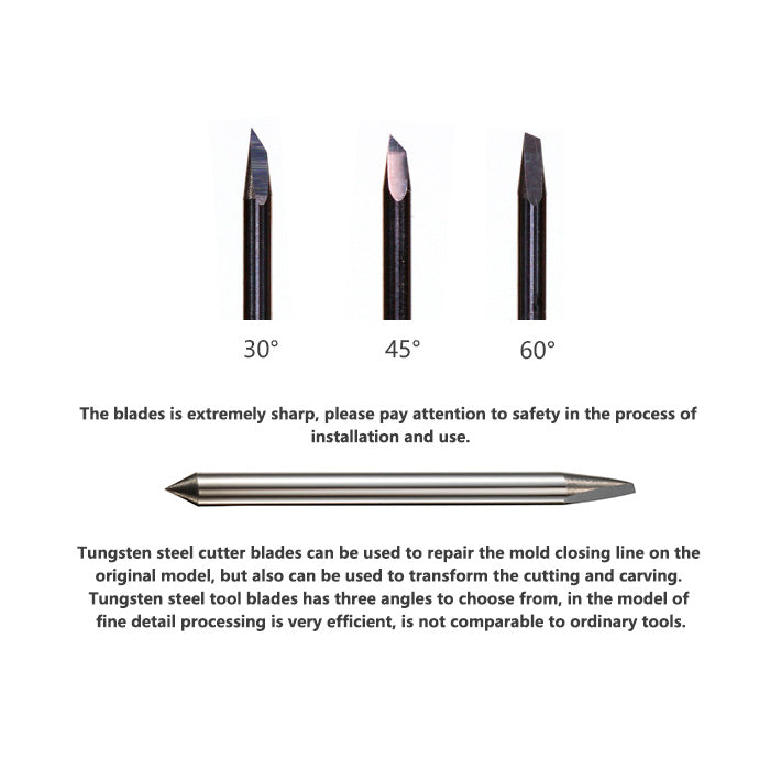 Dspiae MT-CB Tungsten Steel Blades