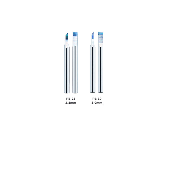 Dspiae PB Tungsten Steel Push Broach (0.1mm to 3.0mm)