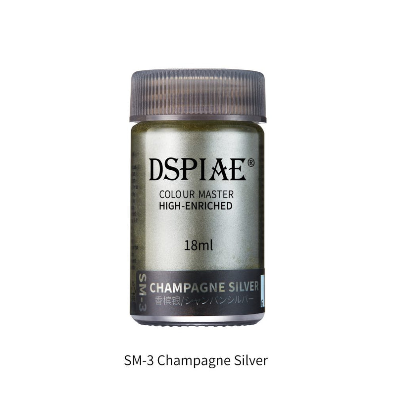 Dspiae Super Metallic SM-3 - Champagne Silver