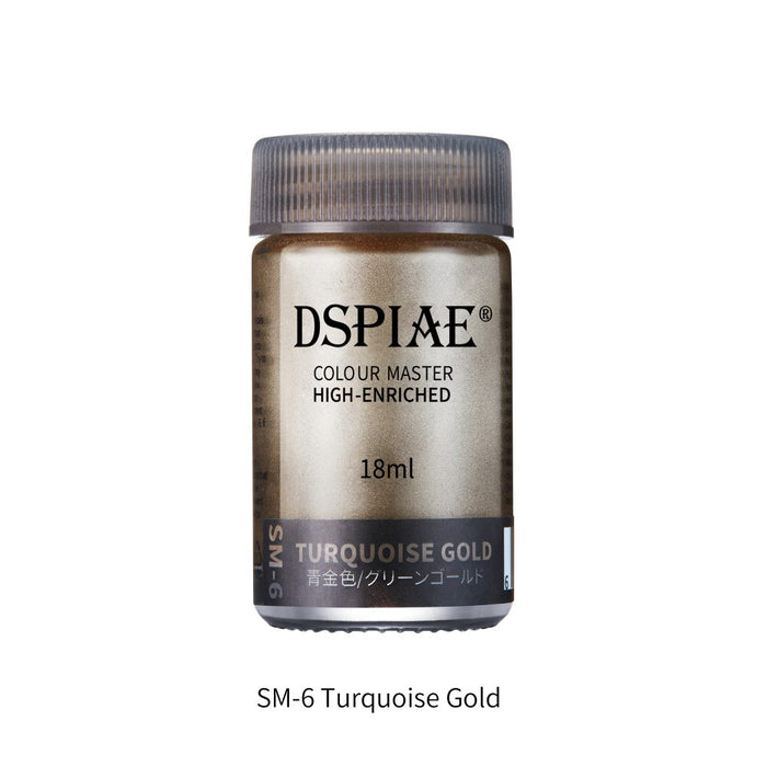 Dspiae Super Metallic SM-6 - Turquoise Gold