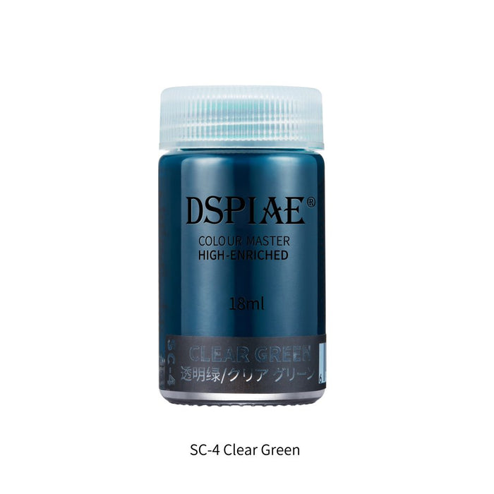 Dspiae Transparent Colour SC-4 - Clear Green