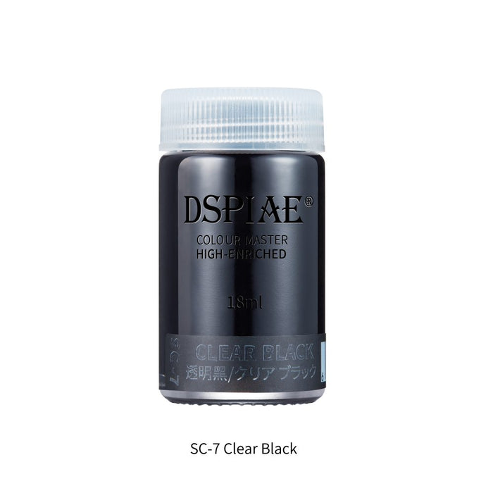 Dspiae Transparent Colour SC-7 - Clear Black