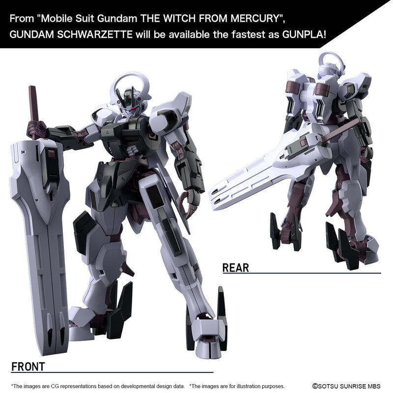HGWFM 25 Gundam Schwarzette 1/144