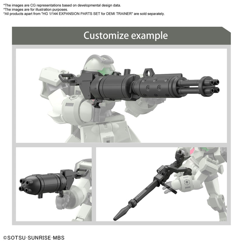 HGWFM Expansion Parts Set for Demi Trainer  1/144