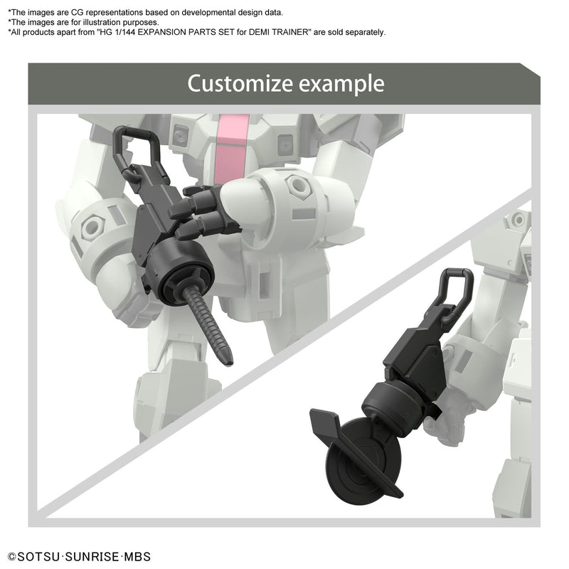 HGWFM Expansion Parts Set for Demi Trainer  1/144