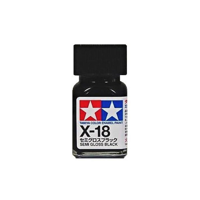 X-18 Semi Gloss Black