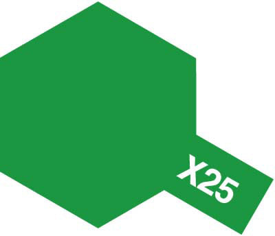 X-25 Clear Green