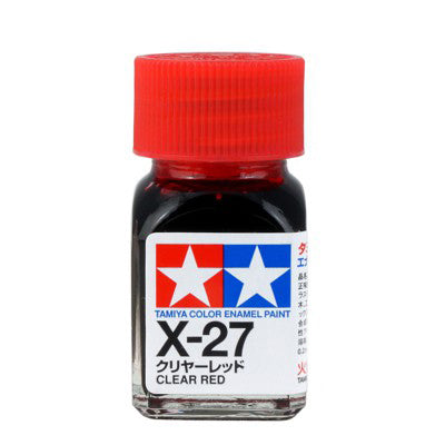 X-27 Clear Red