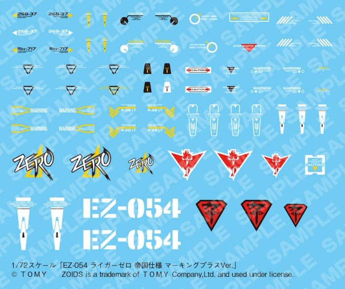 EZ-054 Liger Zero Empire Ver. Marking Plus Ver. 1/72