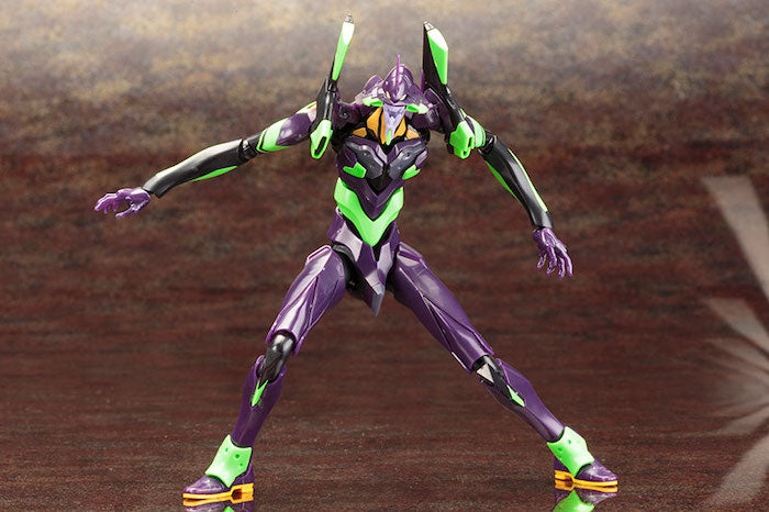 Evangelion Test Type-01 Night Combat Ver. Action Figure Kit 1/400
