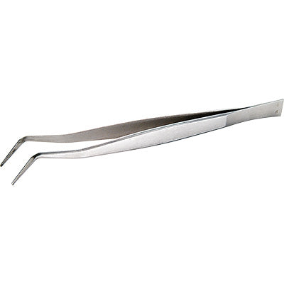 F-110B Angled Tweezers 155mm